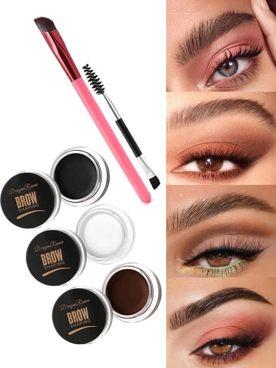 Set 2 Perii și Gel Microblading Sprâncene